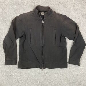 Nike Y2K Running Jacket Womens Black Thumb Holes Full Zip M‎